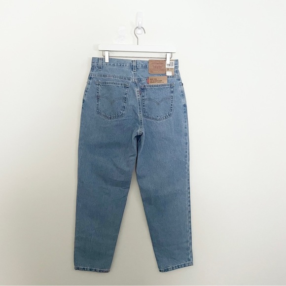 Vintage Levi’s 505 Relaxed Fit Tapered Leg Dad Jeans Size 12 Short 31” Waist - Picture 3 of 8